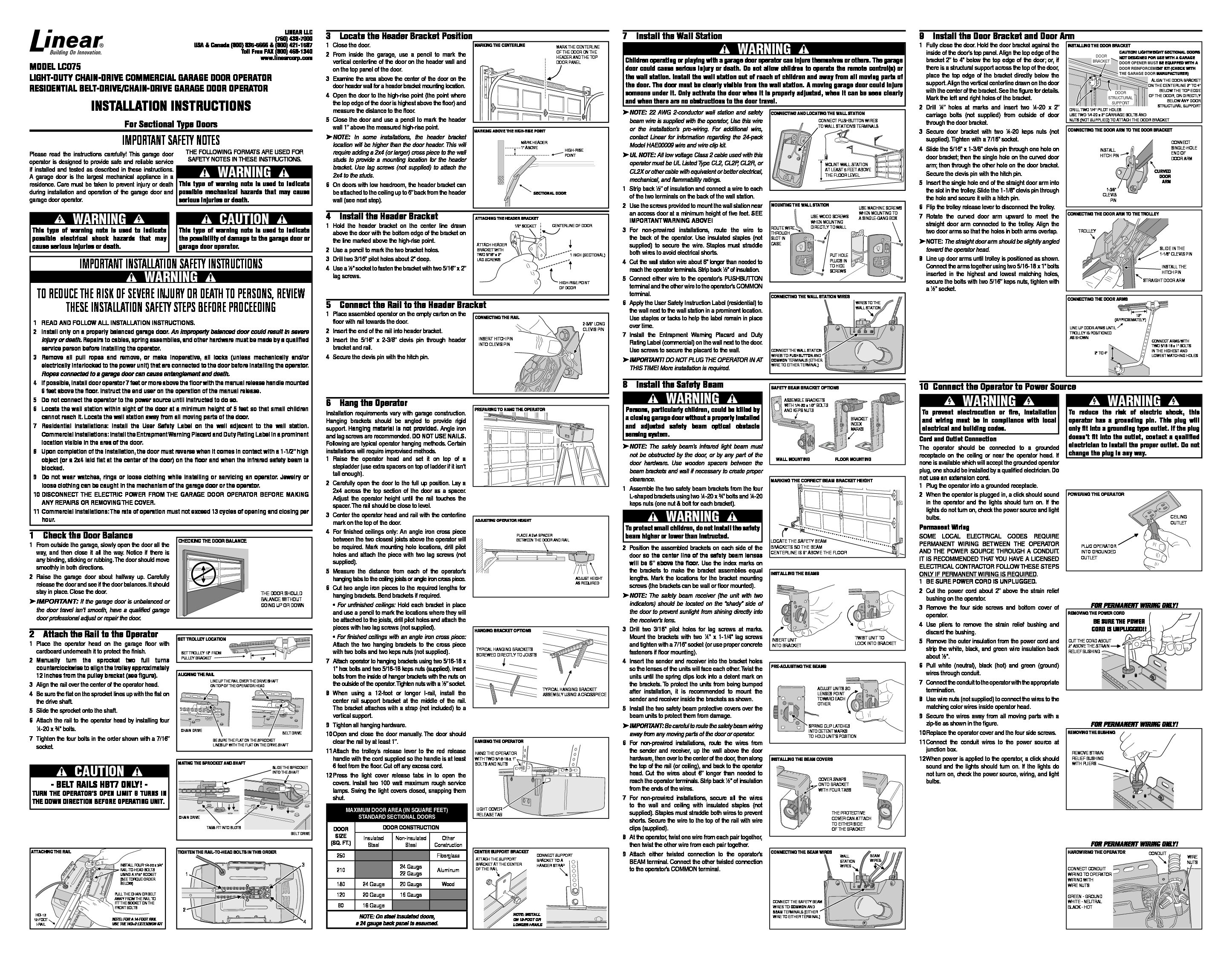 Lco75 Southeast Door Technologies